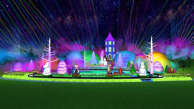 主燈區-極光下的姆明谷