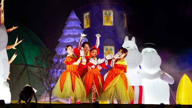 主灯秀融入专业表团演出