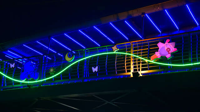 潭雅神綠園道節點 光環境優化工程 完工照