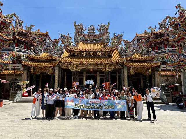 泰国旅行社走访大甲镇澜宫