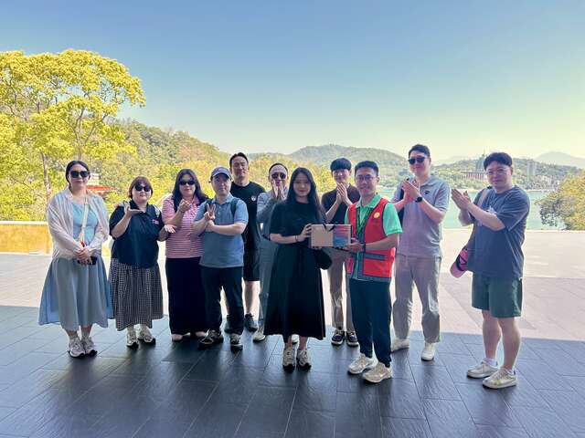 踩线团参访日月潭感受湖光山色之美
