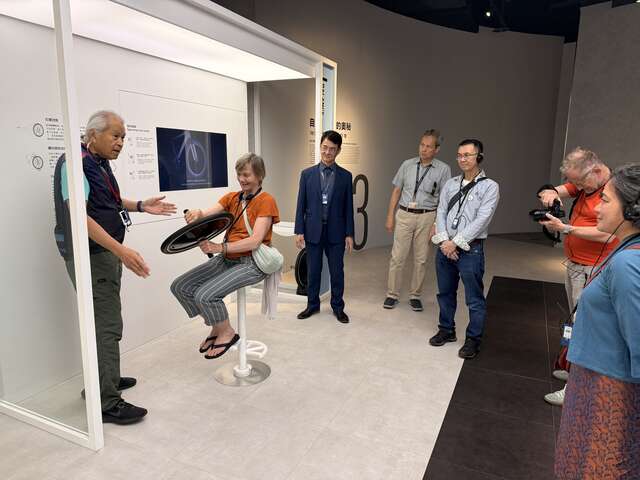 德国访团至台中自行车文化探索馆 参观全球最大自行车产业