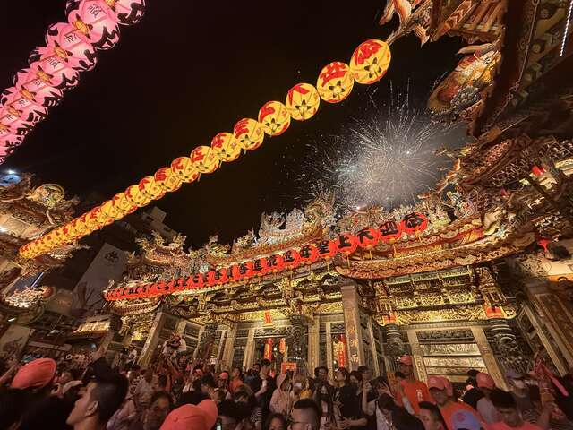 德国访团4月17日参与妈祖起驾-现场热闹非凡