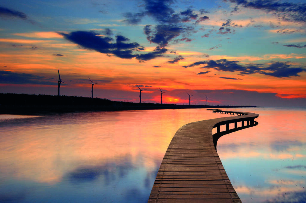 一生必游一次的夕阳美景