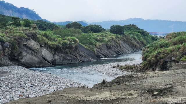 東勢區大安溪大峽谷水域