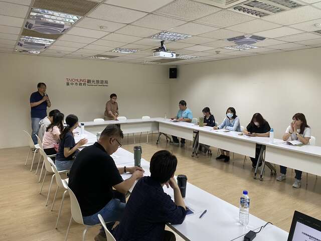 觀旅局政風室主任黃鴻裕代表致詞