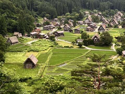 參訪世界文化遺產白川鄉合掌村