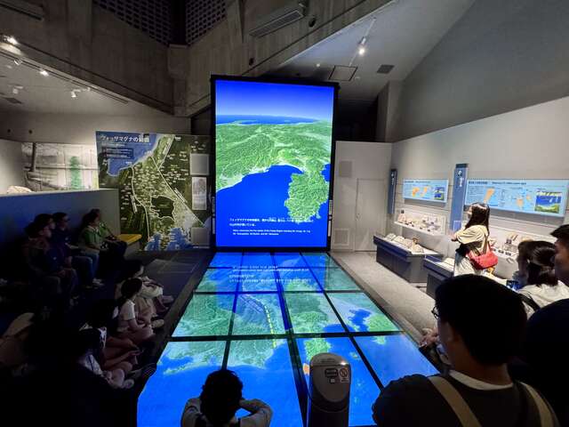 參訪中央大地溝博物館地質知識轉化為體驗觀光