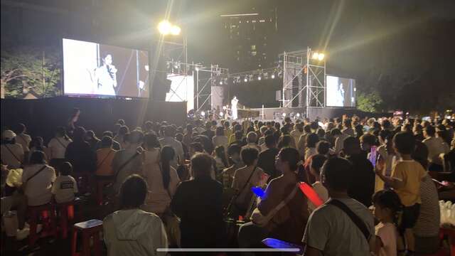 踩舞晚會現場氣氛熱烈-民眾共襄盛舉