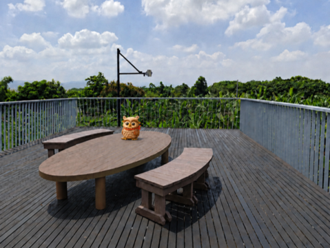 休憩設施整建模擬圖