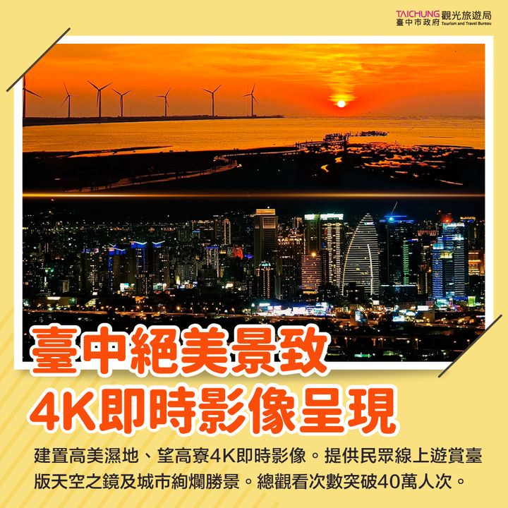 过去2年多虽有疫情相伴,但台中观光旅游不畏困境,创下佳绩,也有不少创新发展 💯