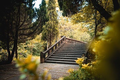 到台中步道走春!一步一脚印走出美好生活愿景。