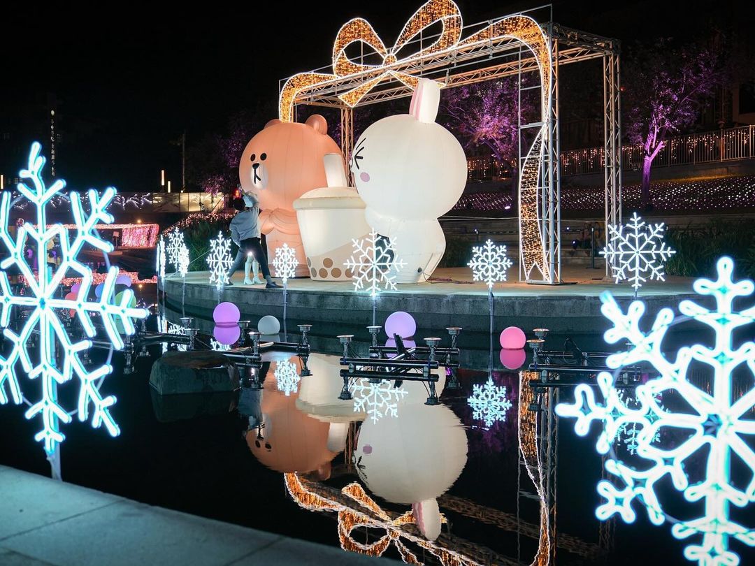 點亮臺中城中城,打開五感到臺中中區感受不一樣的耶誕嘉年華