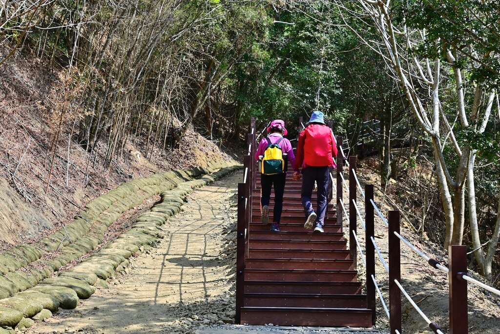 登上一望無際的登山步道!欣賞遼闊壯麗的臺中美景!