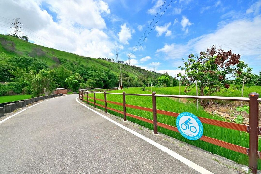 臺中鄉間小徑自行車道秘境🚲 田園美景盡收眼底~