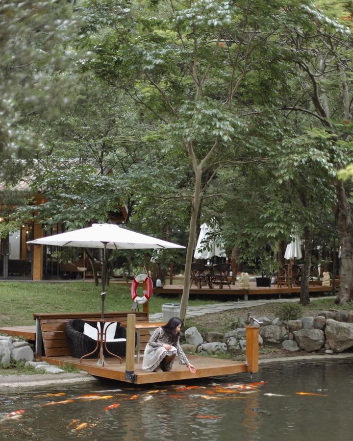 ＼远离城市喧嚣，走进优美的森林系餐厅🌳森呼吸💨／