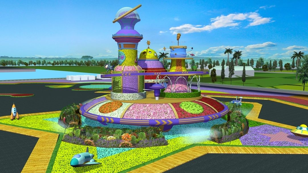 \ 2024台中国际花毯节「太空花境」七大美景大赏👀❤️ /