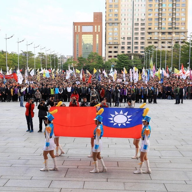 \2025新年新希望!台中市府升旗打开新年新篇章/