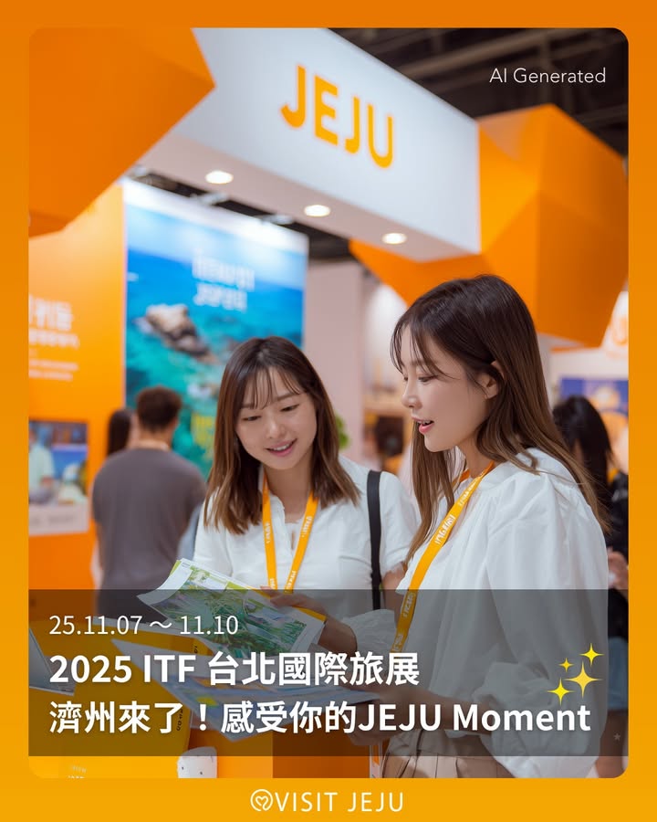 🎪 2025 ITF台北国际旅展中的济州🌿