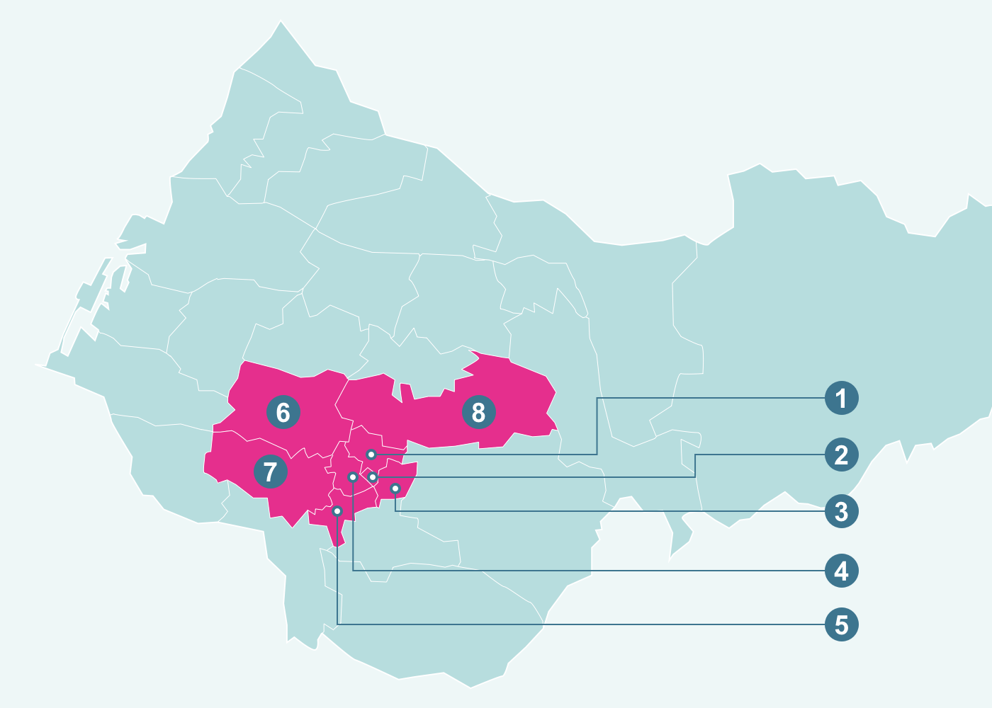 City Center map