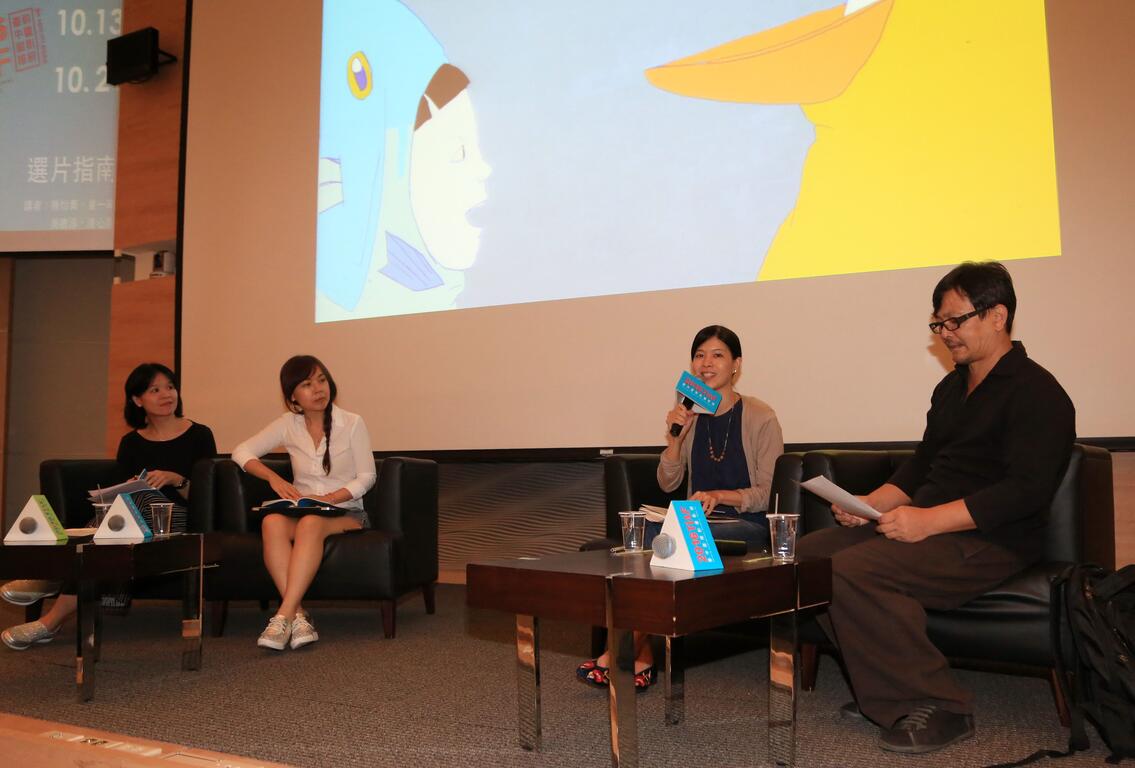 動畫影展選片教戰守則開課 新聞局長盼台中影視在世界嶄露頭角