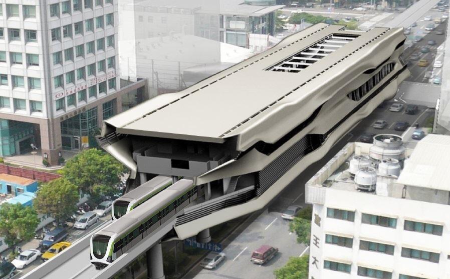 中市捷運示意圖